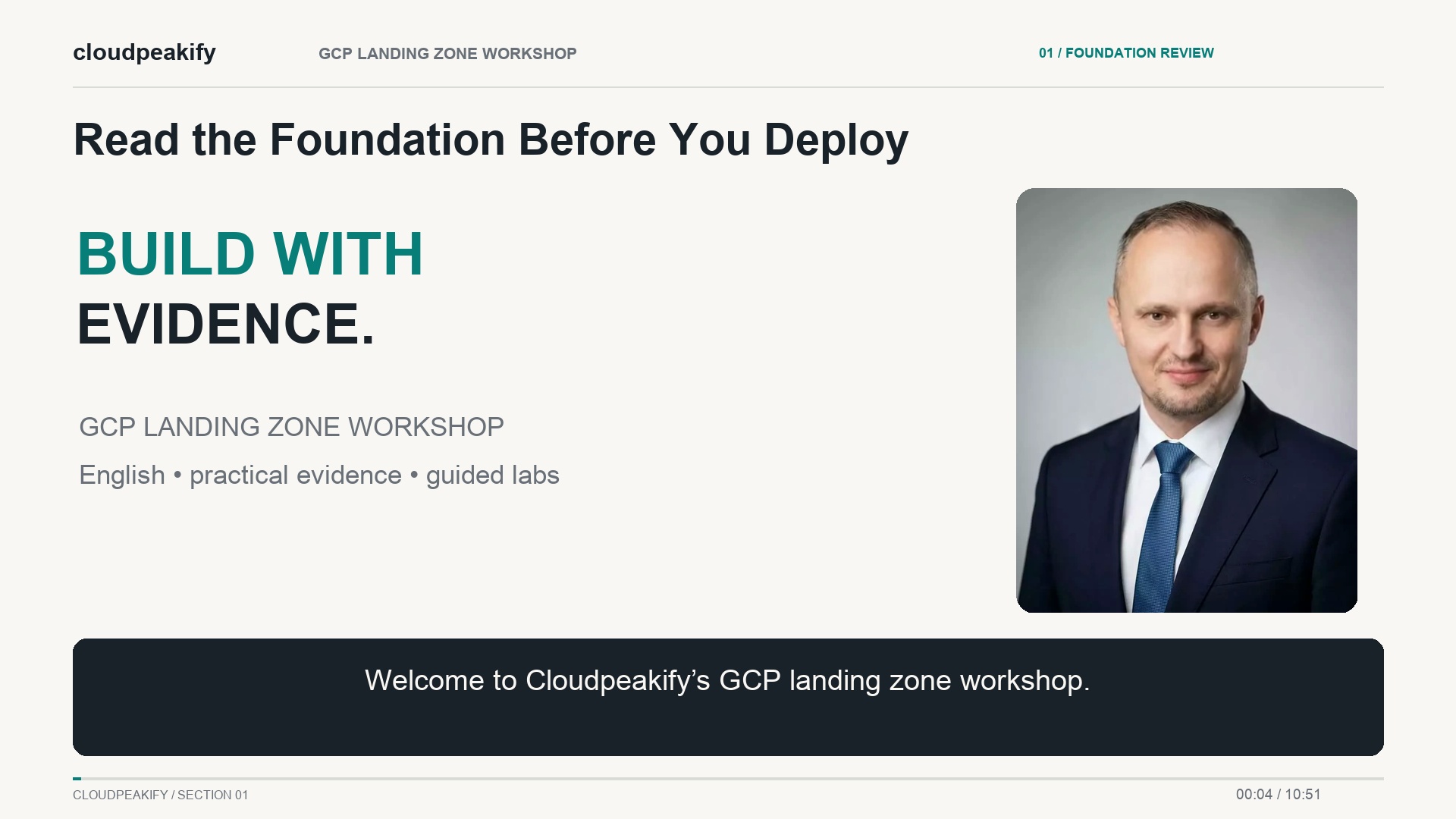 GCP Landing Zone: read the foundation before you deploy